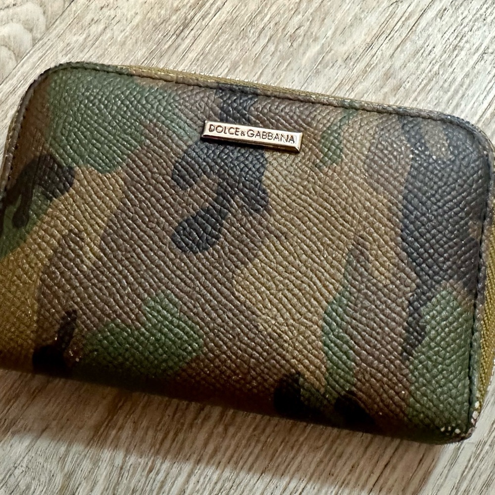 Dolce&Gsbbana wallet camouflage